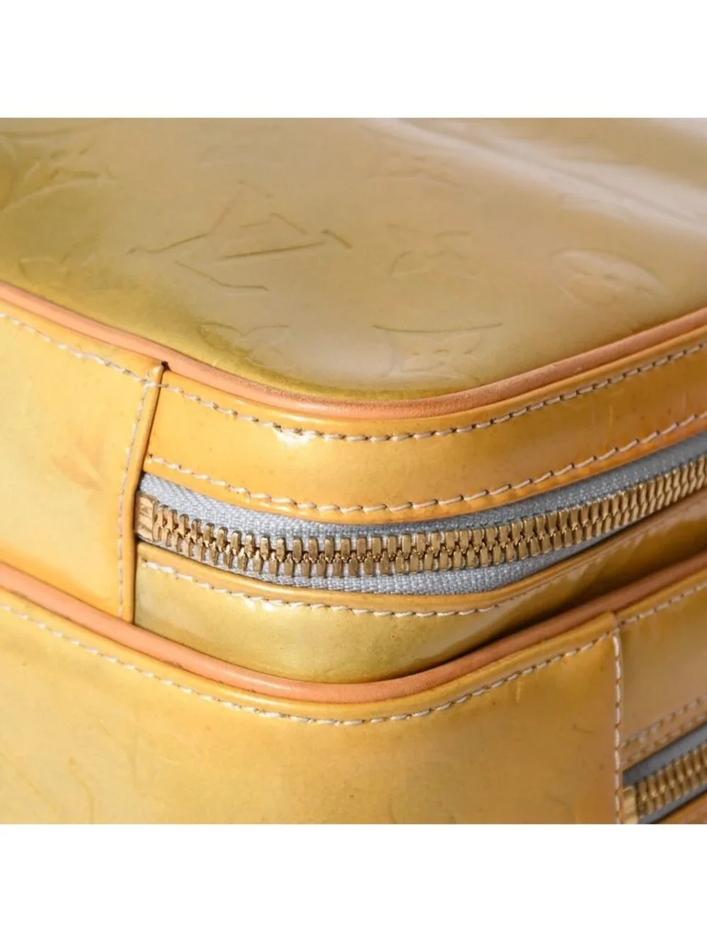 Louis Vuitton Murray Marley Backpack Monogram Vernis Yellow Brown